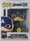 Funko POP EXCLUSIVE GITD Captain America Quantum Realm Suit #450 Endgame Figure