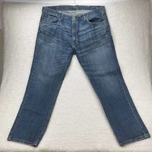 Levi's 559 Jeans Mens 42x32 Blue Relaxed Fit Straight Leg Denim Pants - Picture 1 of 10