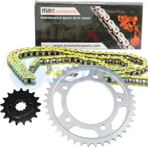 Yellow 525x122 O-Ring Chain 17/41 Sprockets 2001-2007 Honda Shadow 750 ACE VT750 - Picture 1 of 3