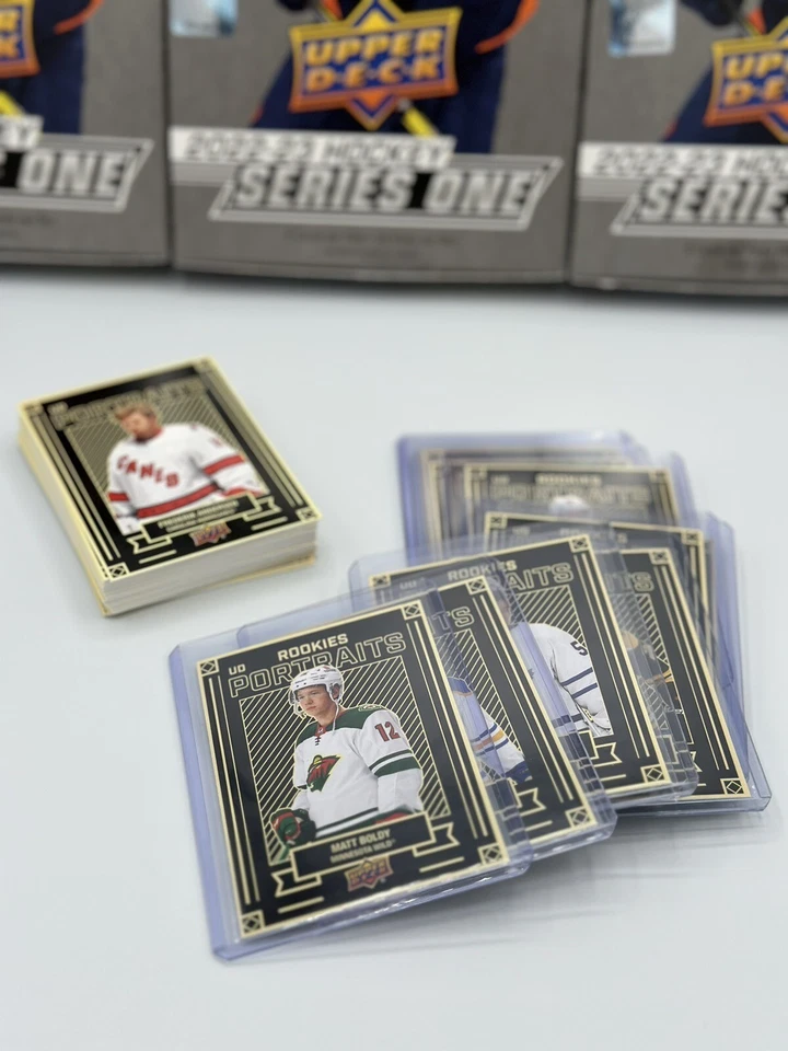 2022-23 UD Series 1 UD Portraits w/ Rookies (#P-1 - #P-40) Complete Your Set! - Image 1 of 1