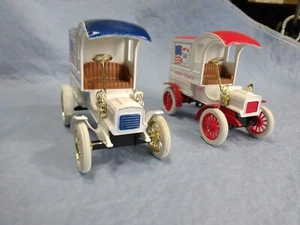 TWO 1905 FORDS OPEN CAB LIMITED ERTL CLASSICS 1988 ELECT 1:25th DIECAST - Picture 1 of 3