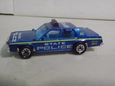 Matchbox Blue Ford LTD State Police SP 16 - Image 1 of 4