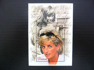 LIBERIA Wholesale Diana Young Portrait M/Sheet x 50 U/M NEW LOWER PRICE FP1142 - Picture 1 of 1