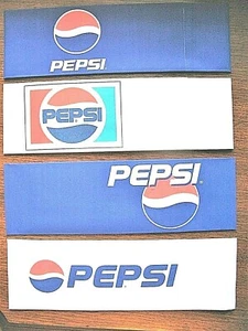 4 ~ Pepsi Cola Soda Jerk Paper Hats Car Hop Food Diner Fountain Server Cap Favor - Picture 1 of 1