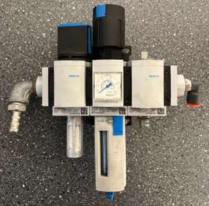 FESTO MS4 Pneumatische Filterregeleinheit Manometer MS4-LFR-1/4-D6-C-R-M-AS - Bild 1 von 12