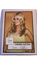 2005-06 Topps 1952 Style #162 Carmen Electra Card