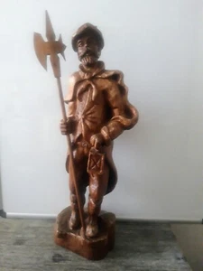 Nachtwächter Holz, geschnitzt (22188) - Bild 1 von 8
