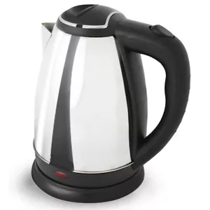 Bollitore elettrico in acciaio 1800W scalda bevande 1,8L acqua tisane the - Foto 1 di 2