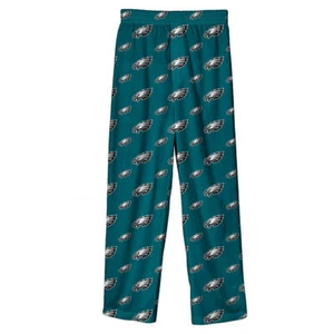Philadelphia Eagles NFL Youth Boys Allover Print Pajama Lounge Bottoms / NWT - Picture 1 of 4