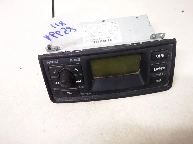 861100d040 Kassettenradio Autoradio 86110-0d040 Toyota Yaris DE1245229-43 - Bild 1 von 4