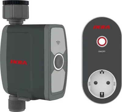 Ikra Bewässerungscomputer Wlan inkl. Wlan Gateway mit Steckdose - Bild 1 von 4
