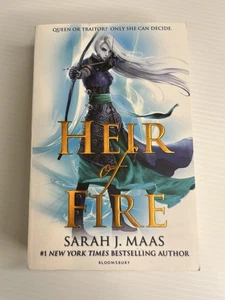 Heir Of Fire Sarah J. Maas Paperback 2014 - Foto 1 di 13
