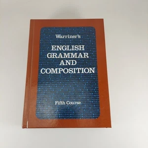Warriner's English Grammar and Composition Fifth Course HC Liberty Ed 1986 - Picture 1 of 14
