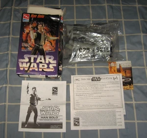 Nuevo kit modelo vinilo detallado Star Wars Han Solo 1995 nunca usado con caja AMT ERTL - Imagen 1 de 2