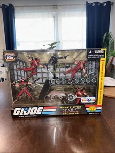 2007 GI JOE 25th ANNIVERSARY 3.75” - SNAKE EYES vs. RED NINJA TROOPERS (SEALED) - Picture 1 of 6
