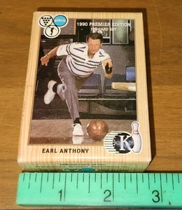 1990 Premier Edition 100 Karten Set KINGPINS Bowling Trading Cards - Bild 1 von 4