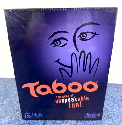 Tabú ~ El Juego de la Diversión Indescriptible ~ Juegos Hasbro ~ 4+ Jugadores ~ Nuevo/Sellado Foto 1 de 4