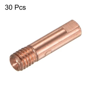 30Pcs Welder Tips .035" Bore Diameter M6 Copper Contact Tip. Brand New - Picture 1 of 3