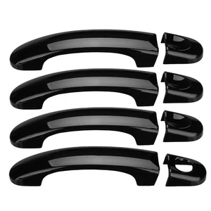 8Pcs Car Door Handle Cover Trims For Transporter T5 T6 Caddy Vans 2003-2009 - Picture 1 of 14