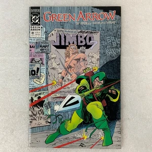 Green Arrow #41 1990 DC Comic Mike Grell Art Jimbo Returns Cover Issue - Bild 1 von 13