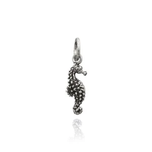 Giovanni Raspini 925 Silver Seahorse Charm 6449 - Picture 1 of 1