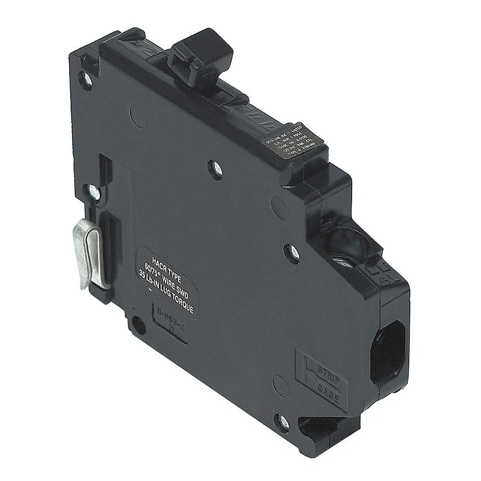 Disyuntor Challenger UBITBA115L, 15A, enchufe, 120 V, 1 P 3RAL4 Foto 1 de 1