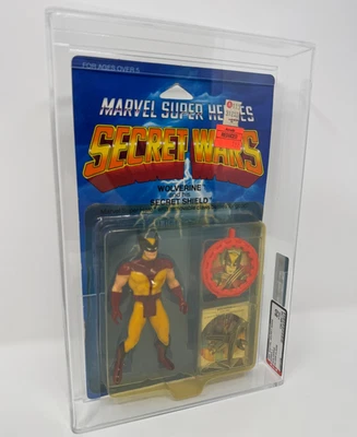 Marvel Super Heroes Secret Wars Wolverine AFA 80 1984 Mattel action figure - Image 1 of 4