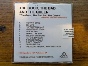 The Good, The Bad and The Queen (2007) - VERY RARE PROMO CD VG+ Blur Gorillaz - Picture 1 of 3