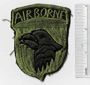 Parche de hombro paracaidista del ejército de Estados Unidos de Águilas Gritando Aerotransportado 101ª Guerra de Vietnam - Imagen 1 de 2