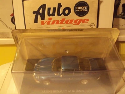 Auto Vintage N°65 Alpine Renault A110 1600 S 1973 1/24 - Immagine 1 di 4