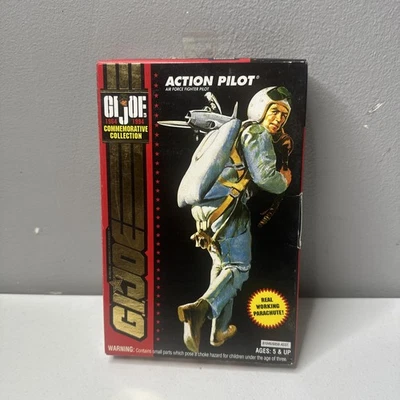 GI Joe Colección Conmemorativa Piloto de Acción Piloto de la Fuerza Aérea Sellado Nuevo en Caja 3.5" Foto 1 de 3