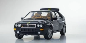 1/18 Kyosho Lancia Delta HF Integrale Evoluzione II Club Hi-Fi (Dark blue) New - Imagen 1 de 8