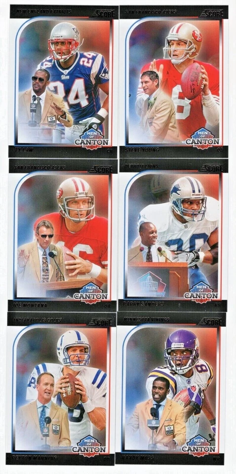 2024 Score Football MEN OF CANTON Insert - You Choose You Pick! - Image 1 of 1