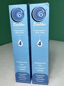 2x FILTRO GHIACCIO E ACQUA FRIGORIFERO DENBLUE ULTRAWF 46999 - Foto 1 di 2