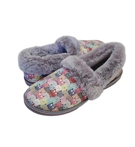 Zapatilla para mujer BOBS Skechers Too Cozy Pooch Parade beige talla múltiple 9,5 nueva sin caja  - Imagen 1 de 12