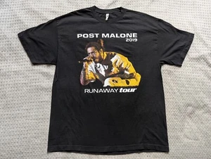 Post Malone Shirt Erwachsene Extra Large schwarz Runaway Tour 2019 Termine doppelseitig - Bild 1 von 10