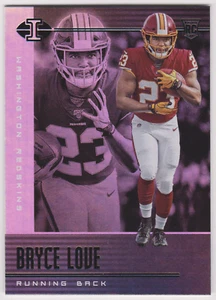 Tarjeta de novato Bryce Love 2019 Illusions #89 Washington Redskins RC - Imagen 1 de 3