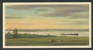 Verkade's Album "Onze Groote Rivieren" 4. Pannerden - Bild 1 von 2
