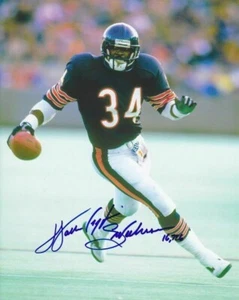 Walter Payton Chicago Bears Autographed Signed  8x10 auto Photo REPRINT - Picture 1 of 1