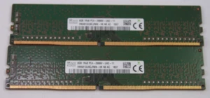 SK HYNIX 16GB (8GB x 2) DDR4-3200MHz HMA81GU6CJR8N-XN Desktop Memory RAM - Picture 1 of 3