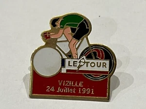 a PINS PIN ENAMEL VELO BICI TOUR DE FRANCE 1991 VIZILLE - Bild 1 von 1