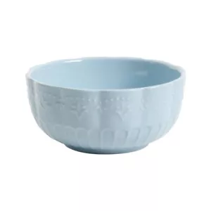 Four (4) Pioneer Woman ~ Light Blue ~ TONI ~ 6" Dia. Bowls ~ Stoneware - Picture 1 of 7