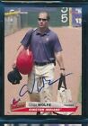 2008 Choice #29 Chad Wolfe Kinston Indians Signed Autograph (gg64) SWSW