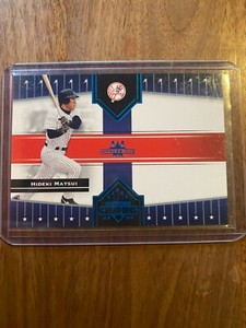 A57,229 - 2005 Donruss Champions Impressions Blue #9 Hideki Matsui/100