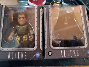 Loyal Subjects Aliens Black Xenomorph & Ovomorph Egg & William Hudson Vinyls  - Picture 1 of 3