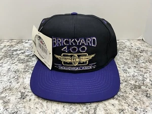 Vtg NWT Mens 1994 NASCAR Brickyard 400 Inaugural Race Snapback Hat Cap Logo - Picture 1 of 4