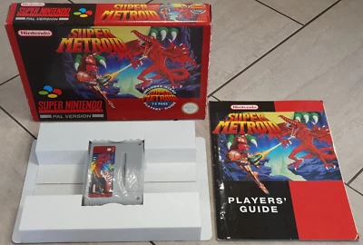 Super Metroid Big Box + Guide for Super Nintendo SNES Complete & In VGC - Image 1 of 4