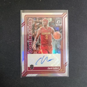 Caris Levert 2023-24 Optic Dominators Auto /99 DS-LEV Cavaliers L44 - Picture 1 of 2