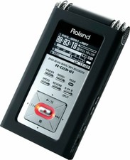 ROLAND R-09HR HIGH-RESOLUTION WAVE/MP3 AUDIO SOUND RECORDER 24BIT 96KHZ