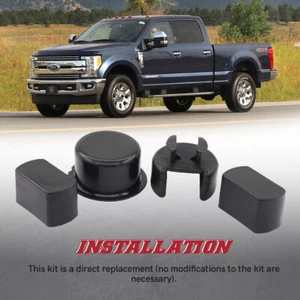 Tailgate Hinge Insert Set for Ram 1500 2500 3500 F150 F250 F350 F450 F550 Ranger - Imagen 1 de 5